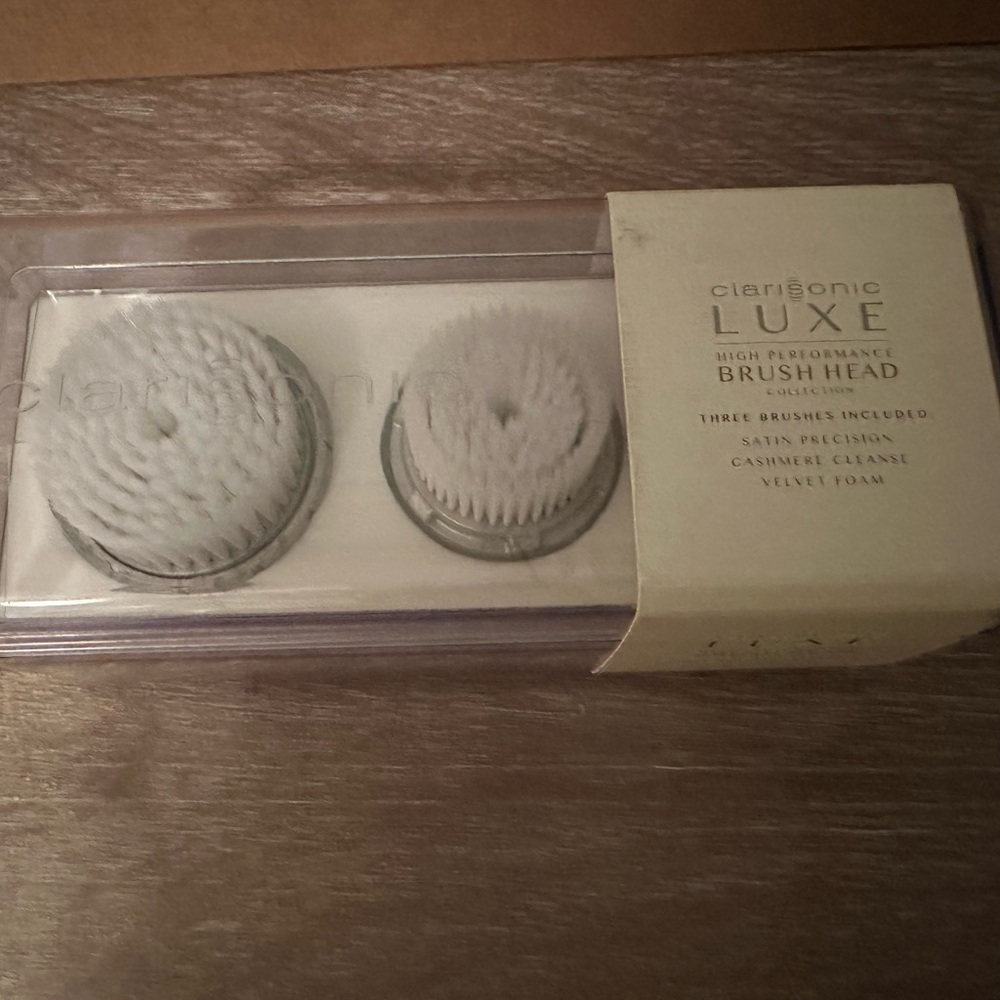 Clarisonic Luxe Brush Head Set - White